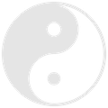 Chinese yin yang image representing balance of chi and tai chi union of great britain